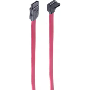 SATA kabelis ShiverPeaks BS78243-0.5 0,5 m juodas raudonas