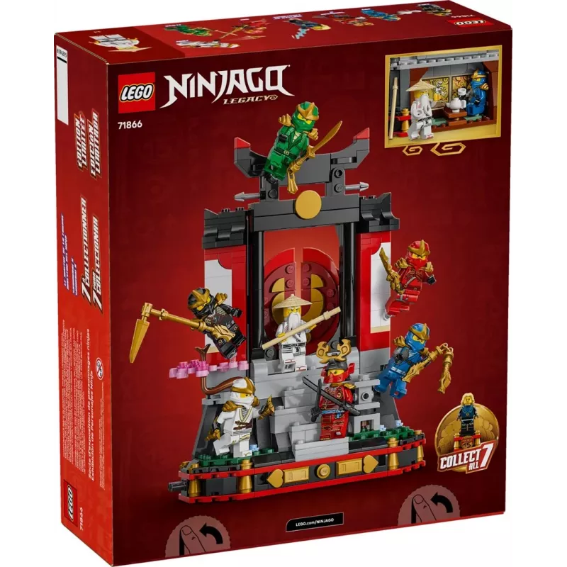 LEGO NINJAGO 71866 Ninja Personažų Ekspozicija