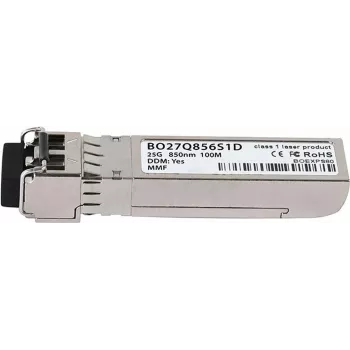 Suderinamas Cisco SFP-25G-SR BlueOptics© BO27Q856S1D SFP28 siųstuvas-imtuvas, LC-Duplex, 25GBASE-SR, daugiamodis šviesolaidis, 850nm, 100m, DDM, 0°C/+70°C (SFP-25G-SR-BO)