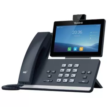 Yealink SIP-T58W IP telefonas su CAM50 kamera, 7 colių LCD 1024x600, Bluetooth, Android 9.0, klasikinė pilka