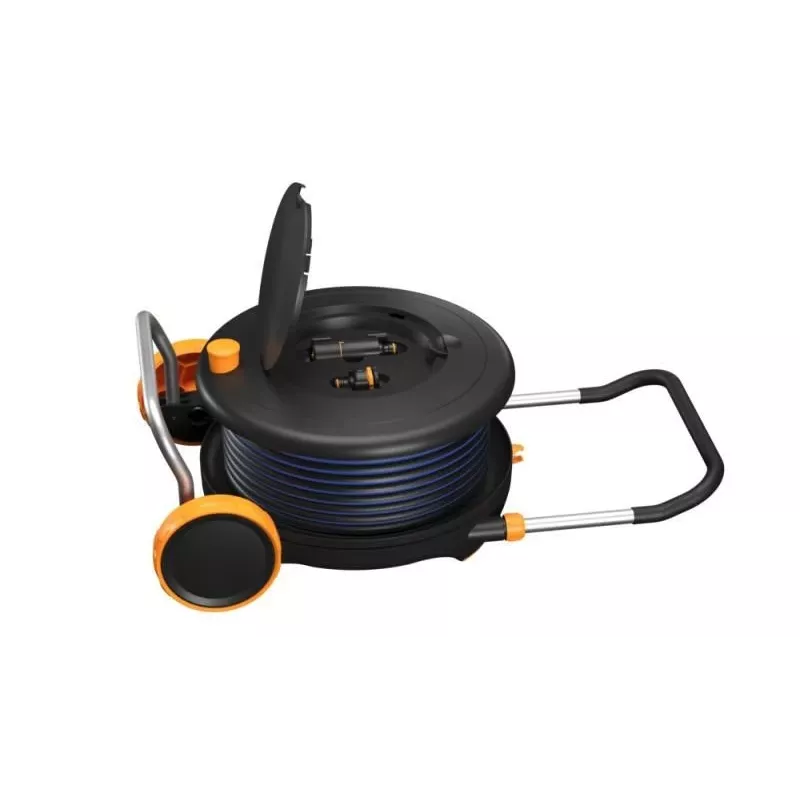 Fiskars Comfort žarnos ritė L su ratukais 30 m 1071670