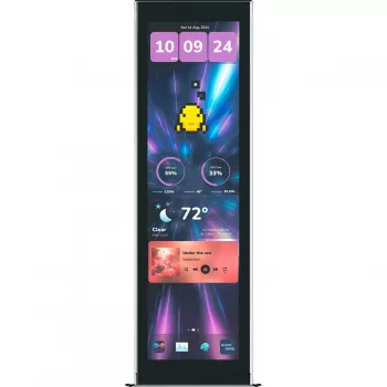 Hyte Y70 Touch Display Upgrade Pitch Black (36,8 cm (14,5 colio), juodas, 14,5 colio liečiamasis ekranas)
