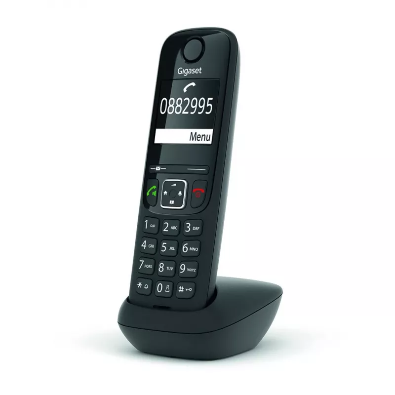 Belaidis analoginis/DECT telefonas Gigaset AS690HX, juodas