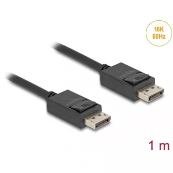 DisplayPort kabelis DeLOCK 81174 1 m Juodas DisplayPort į DisplayPort