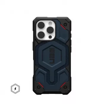 Urban Armor Gear Monarch Pro Kevlar mobilaus telefono dėklas 16 cm (6,3 inch) Juoda, Mėlyna