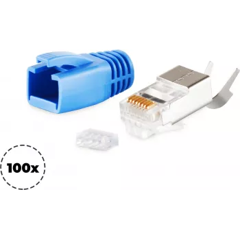 Jungtis RJ-45 ShiverPeaks 72067-100B mėlyna