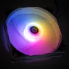 120 mm ARGB ventiliatorius BitsPower Notos baltas BPTA-FX1812NTWH-1