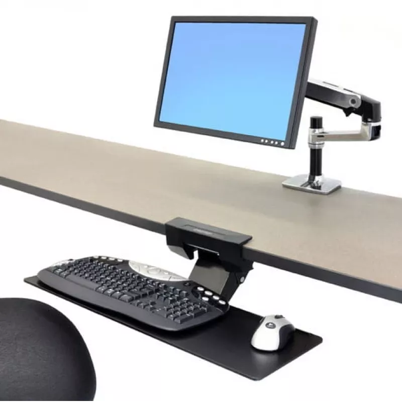 Ergonominė klaviatūros lentyna po stalu Ergotron Neo-Flex 97-582-009 Juoda
