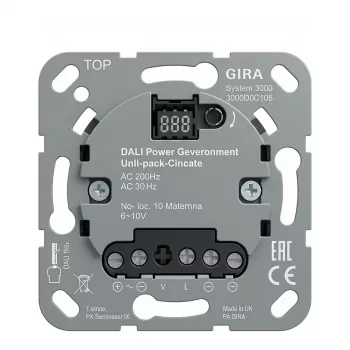 GIRA 540600 S3000 DALI maitinimo valdymo blokas UP