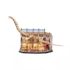 3D LED dėlionė Dante CubicFun NatMus Brachiosaurus 05447 – edukacinis surinkimo modelis su LED šviesa