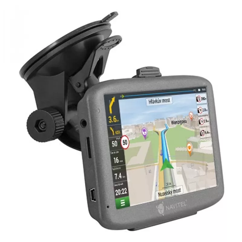Navitel E501 Navigatorius 12,7 cm (5 colių) TFT lietimui jautrus ekranas Pilka