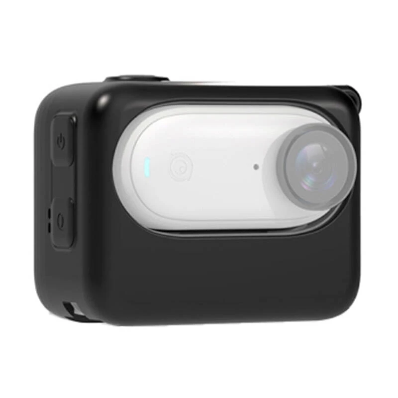 PULUZ Silikoninis dėklas su įkrovimu Insta360 GO 3 (juodas) - Apsauginis dėklas