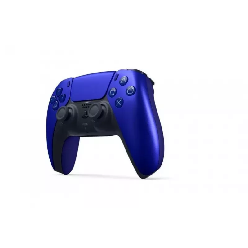 Belaidis žaidimų pultas Sony DualSense – kobalto mėlyna, skirta PlayStation 5, įmontuota Li‑Jonų baterija, judesio jutiklis, haptinis grįžtamasis ryšys, 3,5 mm lizdas
