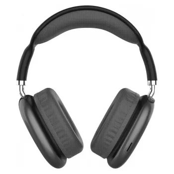 Belaidės ausinės DEFENDER EEMOTION B645 juodos – lankinės, uždaros, apgaubiančios, USB-C, AUX, 20–20000 Hz, 105 dB