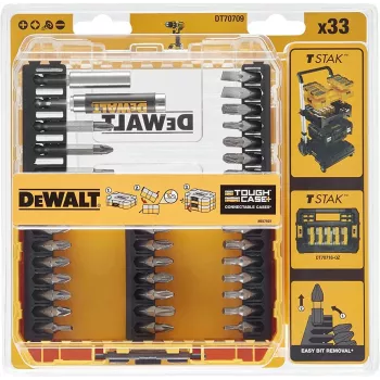DeWALT DT70709-QZ sukimo antgalis 33 vnt