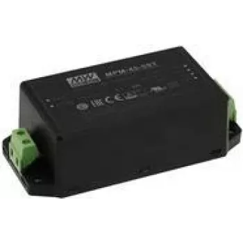 Maitinimo adapteris MEAN WELL MPM-45-12ST, vidaus, 45 W, įėjimas 80–264 V, juodas, 12 V išėjimas