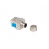 Keystone modulis Lanberg KSF8-4000 plokščias mėlynas sidabrinis RJ-45 CAT.8.1 FTP