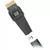 Icy Dock Cable MCIO 8i SFF-TA-1016 į 2xSlimSAS SFF-8654 4i laidas 0,5 m - Laidas (MB310L-B)