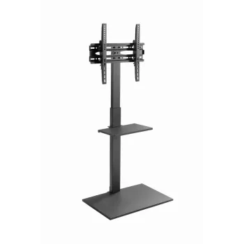 Grindinis TV stovas GEMBIRD TVS-55T-02, 32–55 colių, plieninis, aukštis 600 mm, VESA 100x100–400x400, maks. apkrova 35 kg