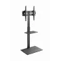 Grindinis TV stovas GEMBIRD TVS-55T-02, 32–55 colių, plieninis, aukštis 600 mm, VESA 100x100–400x400, maks. apkrova 35 kg