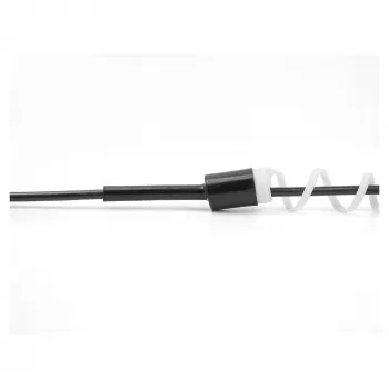 Termosusitraukiantis vamzdelis DeLOCK 20858 25 mm x 130 mm juodas silikonas 2 vnt.