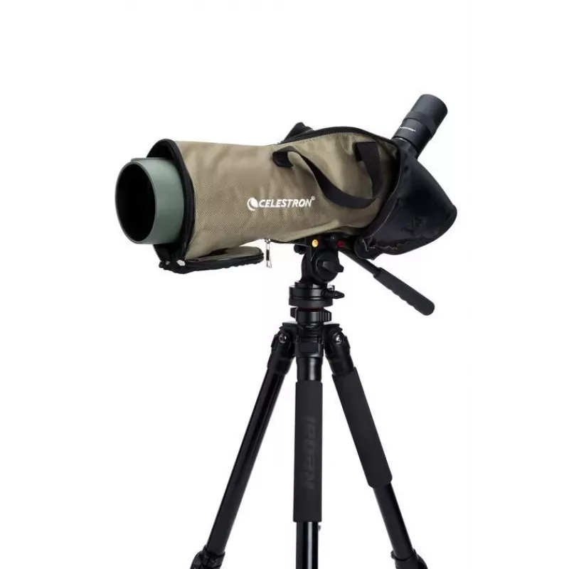 Žiūroninis teleskopas (spotingas) Celestron Regal M2 80ED 60x BaK-4 juodas, žalias