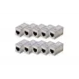 Digitus CAT 6 modulinės jungtys ekranuotos 10 vnt. RJ-45 auksiniai kontaktai