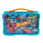 Hot Wheels nešiojamas dėklas su šviečiančiu logotipu