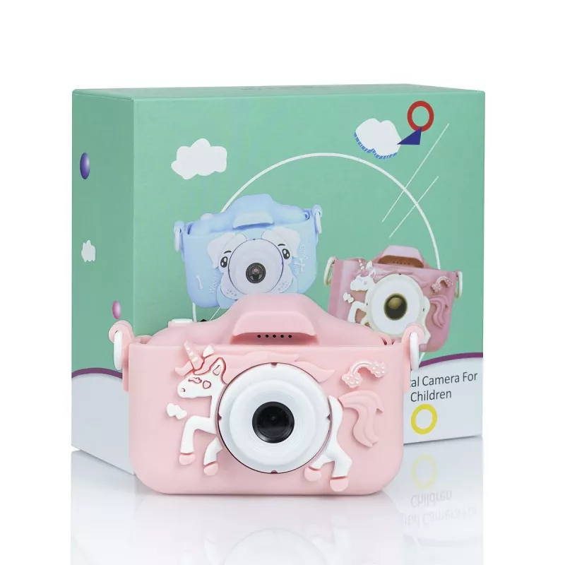 Vaikiška kamera Extralink KIDS CAMERA H29 Single, rožinė