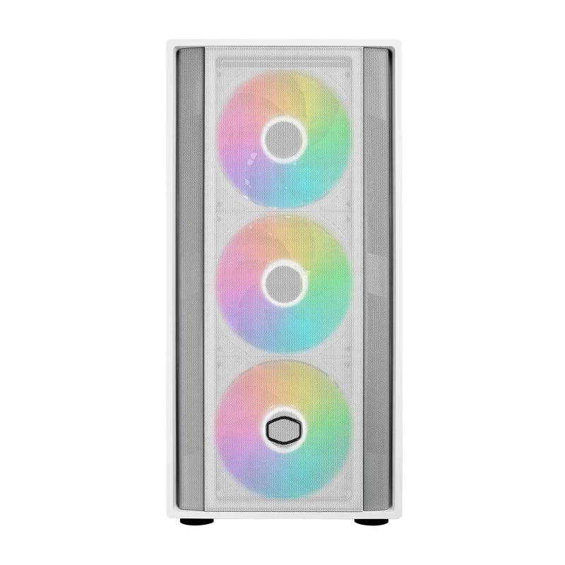 Cooler Master MasterBox 600 White Desktop – baltas vidutinio dydžio kompiuterio korpusas