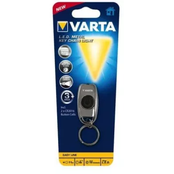 Raktų pakabuko žibintuvėlis Varta L.E.D. METAL KEY CHAIN LIGHT