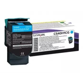 Kasetė su toneriu Lexmark C540H1CG 2500 puslapių Cyan