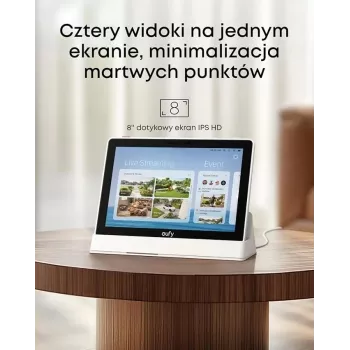 Buitinės apsaugos asistentas Anker Eufy T87A03W1 išmanusis įrenginys Juoda/Balta