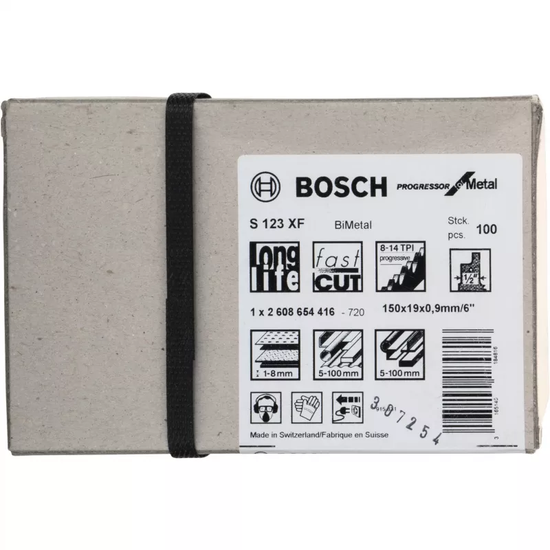 Pjūklo geležtė Bosch S 123 XF Progressor metalui