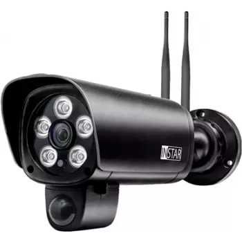 IP kamera Instar IN-9808 4K juoda su naktiniu matymu ir judesio detekcija