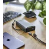 Power bank INTENSO 7332054 — 20000 mAh, PD 3.0 & QC 3.0, 20 W, USB-A + USB-C, pilka