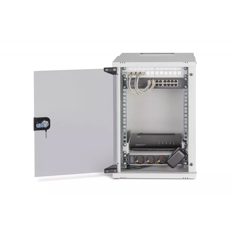 Sieninis stovas Digitus DN-49102-SET 9U 315 x 300 mm Pilka