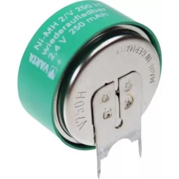 Įkraunama monetinė baterija Varta V2/250H-SLF++/- 250 mAh 2,4 V