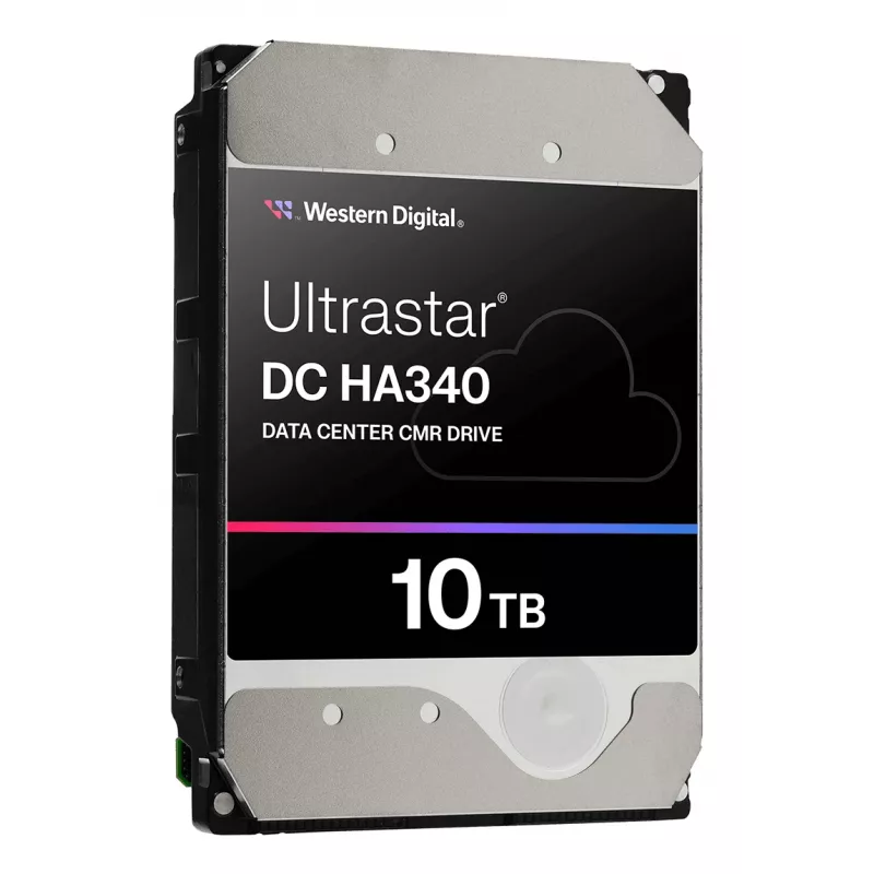 Vidinis kietasis diskas Western Digital 10TB 3,5 colio Serial ATA Ultrastar DC HA340