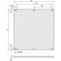 SCHROFF PART.FRONT PANEL 2U 42HP AN/CR - priekinis skydelis stovui