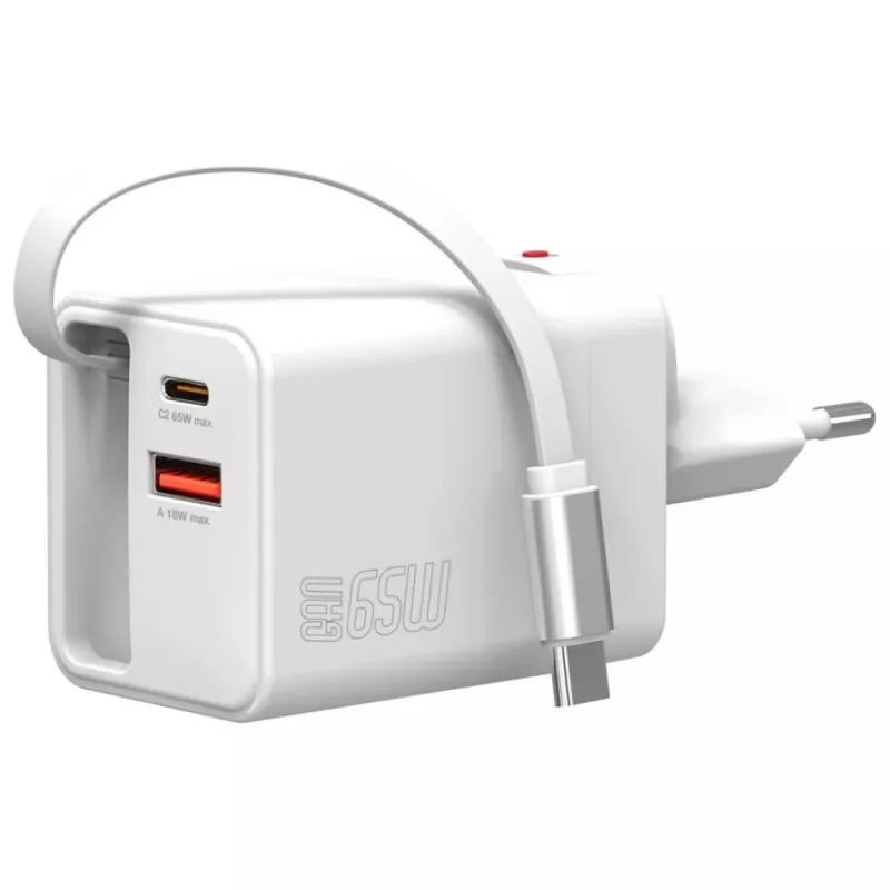 Vidinis USB-C/USB-A greitasis įkroviklis 4smarts 541065