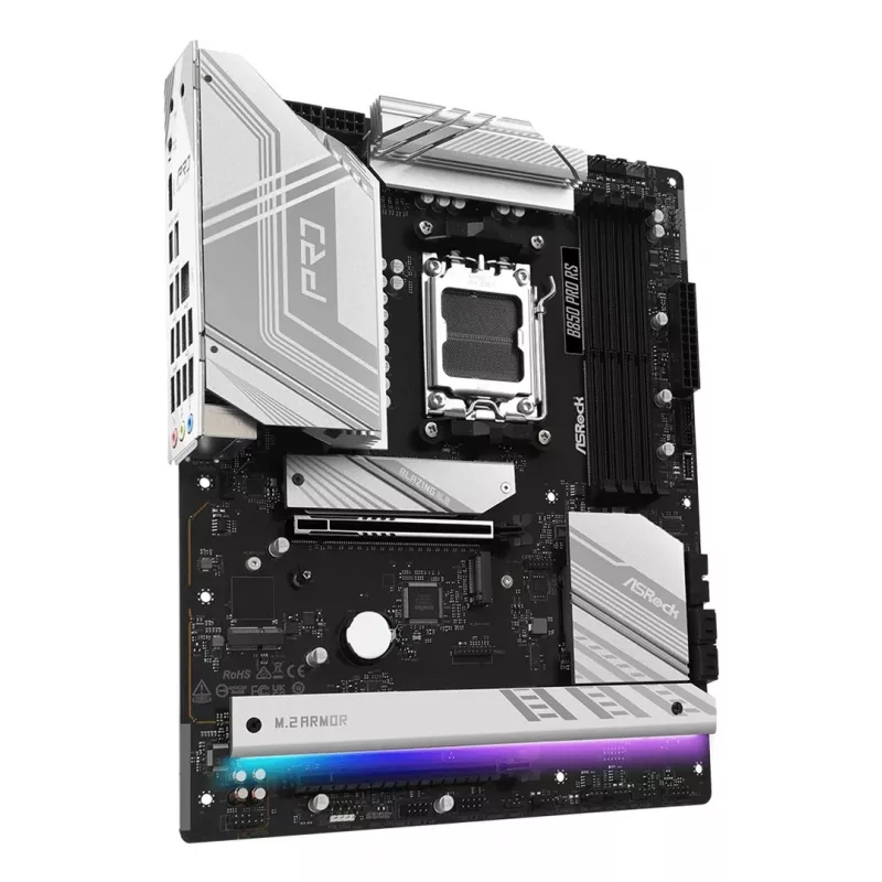 ASRock B850 Pro RS ATX pagrindinė plokštė AM5