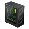 Gamemax AERIS 330 MB Mini Tower korpusas, juodas