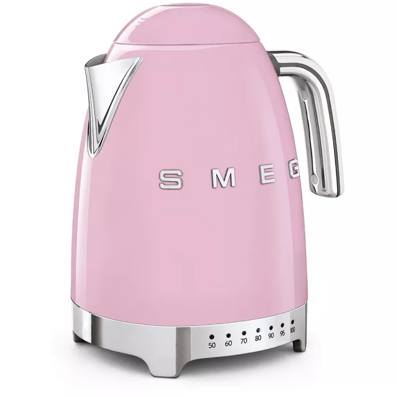Smeg KLF04PKEU virdulys cadillac pink, reguliuojama temperatūra