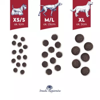 BALTICA regional flavours Vidutinėms ir didelėms veislėms Jautiena su daržovėmis - sausas šunų ėdalas - 12kg