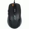 A4 Tech X-710 žaidimų pelė su slinkimo ratuku, laidas, USB, 2000 DPI, juoda
