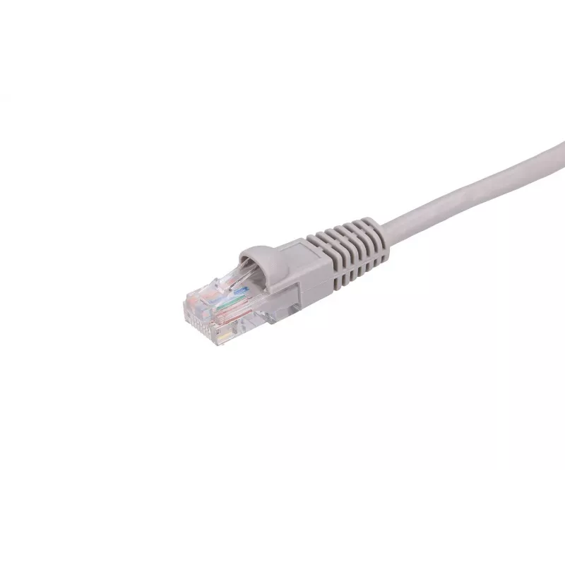 Ethernet jungiamasis laidas Extralink Cat 5e UTP, 10 m, RJ-45–RJ-45, pilkas