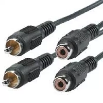VALUE RCA ilginamasis kabelis duplex ST/BU 5m (11.99.4326)