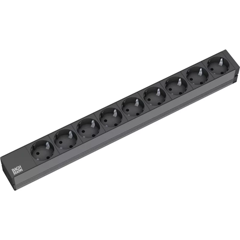 Bachmann 333.506 ilgintuvas 9x Schuko 2 m