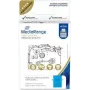 MediaRange plastikinė juostos kasetė MRBTZ531 12mm 8m juoda ant mėlynos